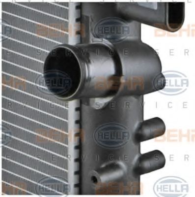 радиатор, охлаждане на двигателя 8MK 376 754-401