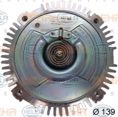 съединител, вентилатор на радиатора 8MV 376 757-611