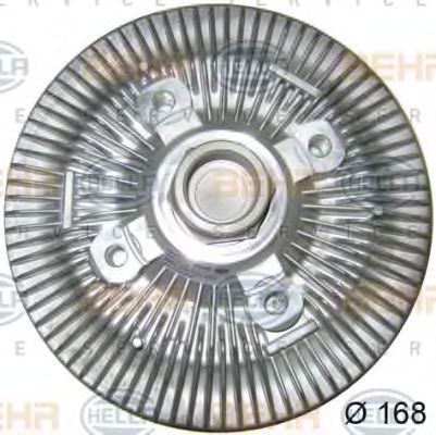 съединител, вентилатор на радиатора 8MV 376 757-641