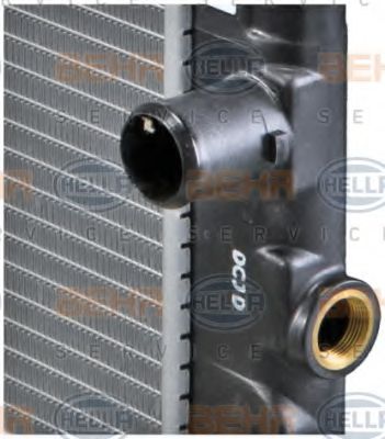 радиатор, охлаждане на двигателя 8MK 376 762-541