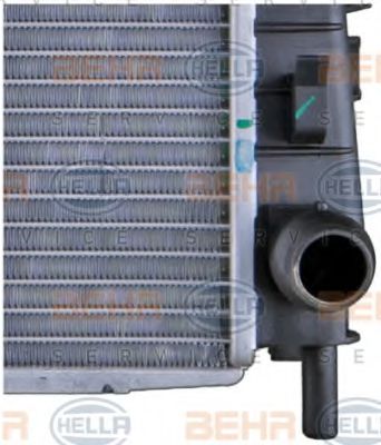 радиатор, охлаждане на двигателя 8MK 376 764-141