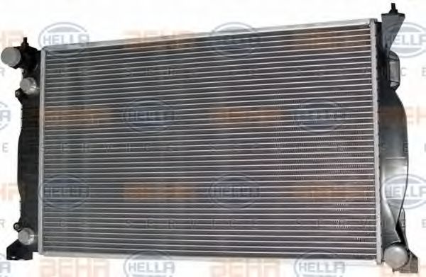 радиатор, охлаждане на двигателя 8MK 376 790-531