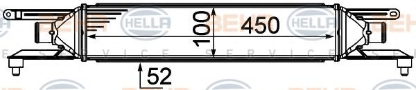 интеркулер (охладител за въздуха на турбината) 8ML 376 910-001