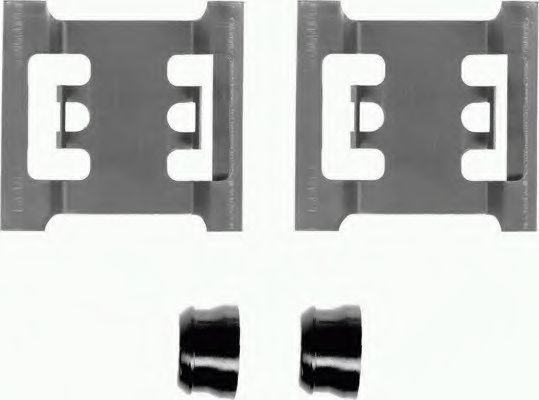 комплект принадлежности, дискови накладки 8DZ 355 202-391