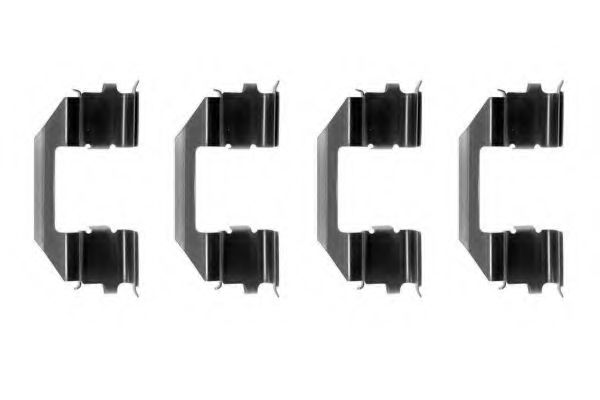 комплект принадлежности, дискови накладки