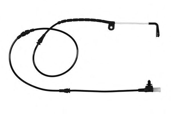 предупредителен контактен сензор, износване на накладките