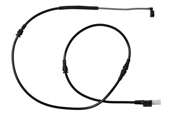 предупредителен контактен сензор, износване на накладките