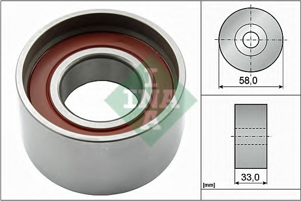 обтяжна ролка, ангренаж 531 0784 10