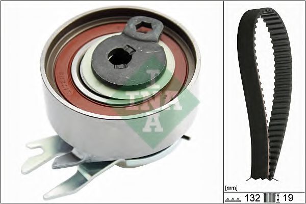 комплект ангренажен ремък 530 0165 10