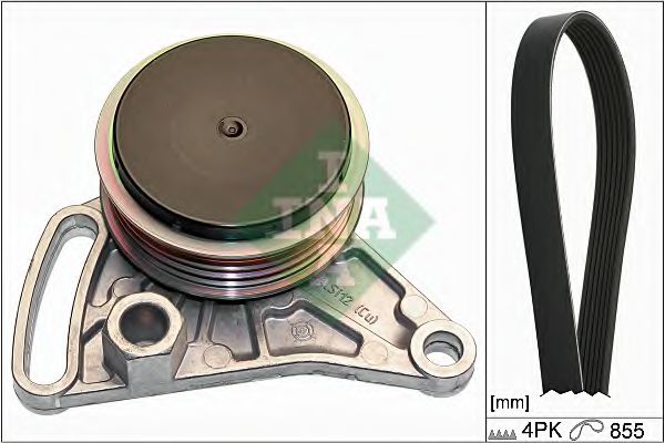 комплект пистов ремък 529 0099 10