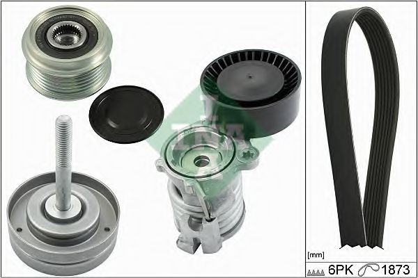 комплект пистов ремък