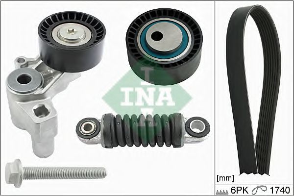 комплект пистов ремък 529 0097 10