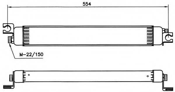 маслен радиатор, двигателно масло 31010