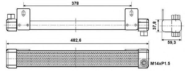 маслен радиатор, двигателно масло