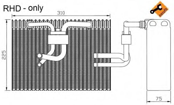 изпарител, климатична система