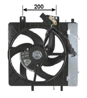 вентилатор, охлаждане на двигателя