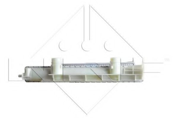 радиатор, охлаждане на двигателя 53609