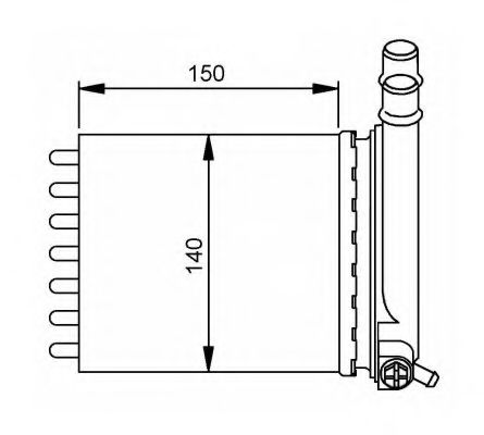 топлообменник, отопление на вътрешното пространство