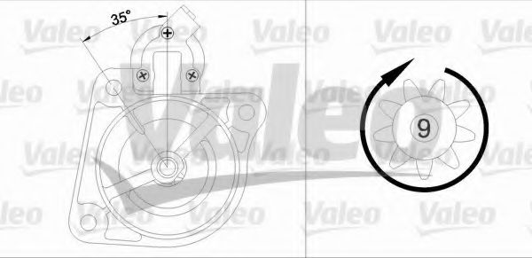 стартер 436045