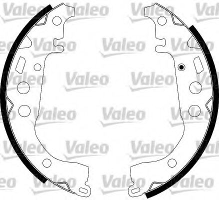 комплект спирачна челюст 562746