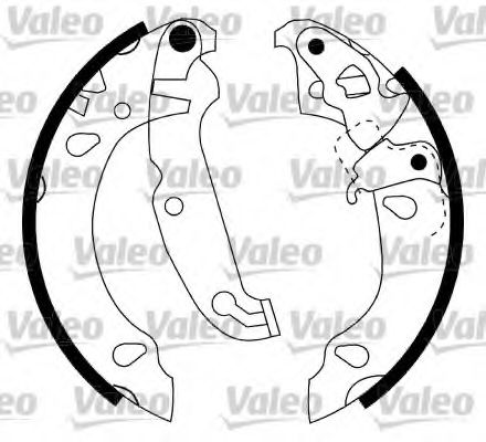 комплект спирачна челюст 562771