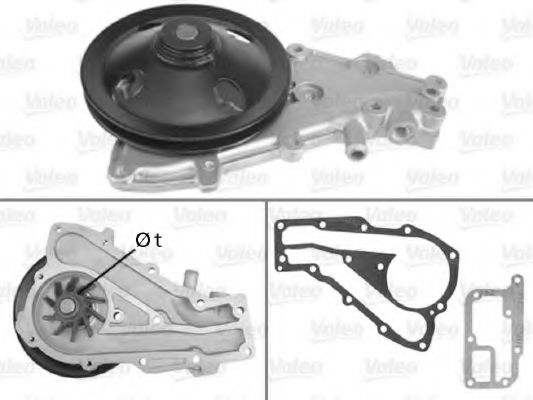 водна помпа 506486