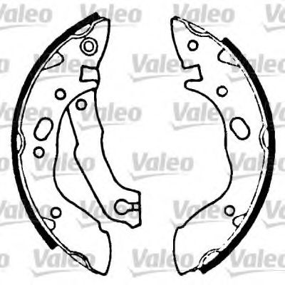 комплект спирачна челюст 562608