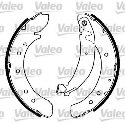 комплект спирачна челюст 562627