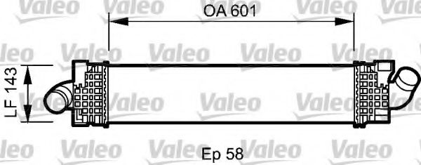 интеркулер (охладител за въздуха на турбината) 818799