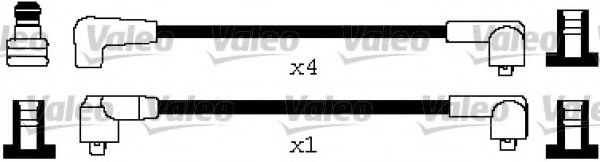 комплект запалителеи кабели 346628