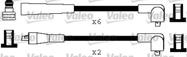 комплект запалителеи кабели 346484