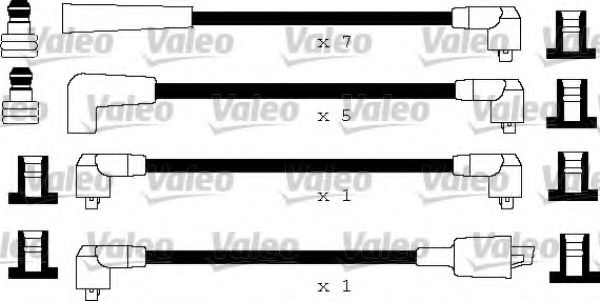 комплект запалителеи кабели 346394