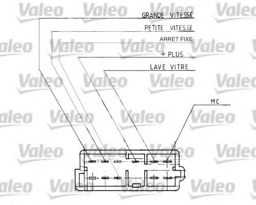 превключвател на кормилната колона 251428