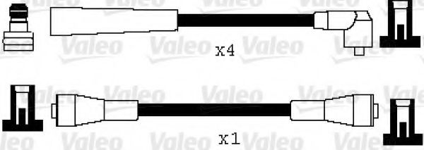 комплект запалителеи кабели 346059