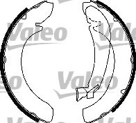 комплект спирачна челюст 554881