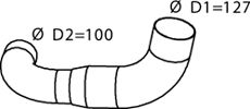 изпускателна тръба 82127