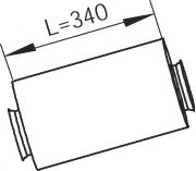 средно, задно гърне 80452