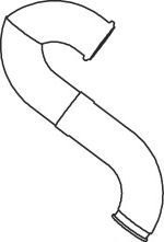 изпускателна тръба 81677