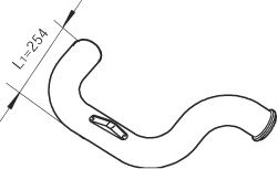 изпускателна тръба 80772