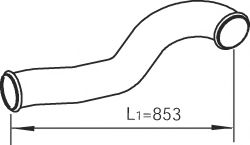 изпускателна тръба 81717