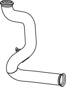 изпускателна тръба 82503