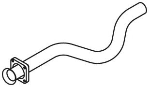 изпускателна тръба 28242