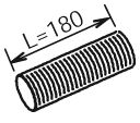 гофрирана тръба, изпускателна система 28273