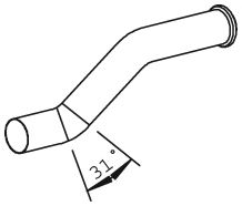 изпускателна тръба 81292