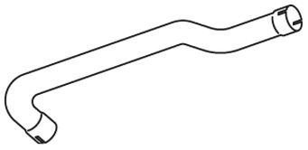 изпускателна тръба 81634