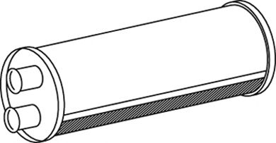 средно, задно гърне 80408