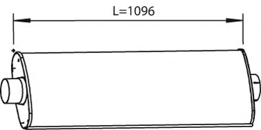 средно, задно гърне 28312