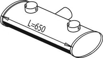 средно, задно гърне 28389