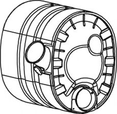 средно, задно гърне 80474