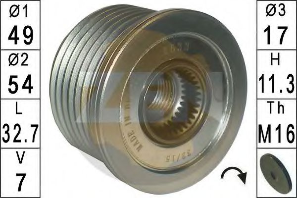 механизъм за свободен ход на генератор